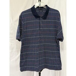 PGA Tour Men's Polo Golf Shirt Size XL Short Sleeve‎ 100% Cotton  Blue,Red,White